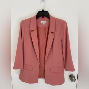 Ann Taylor LOFT Blazer - Blush Pink